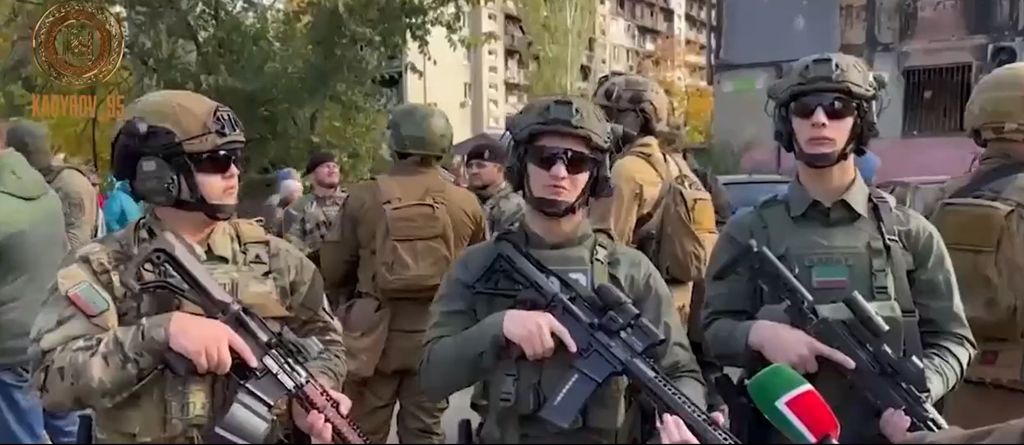 Ukraine : les fils du dirigeant tchétchène Ramzan Kadyrov présents dans les territoires occupés