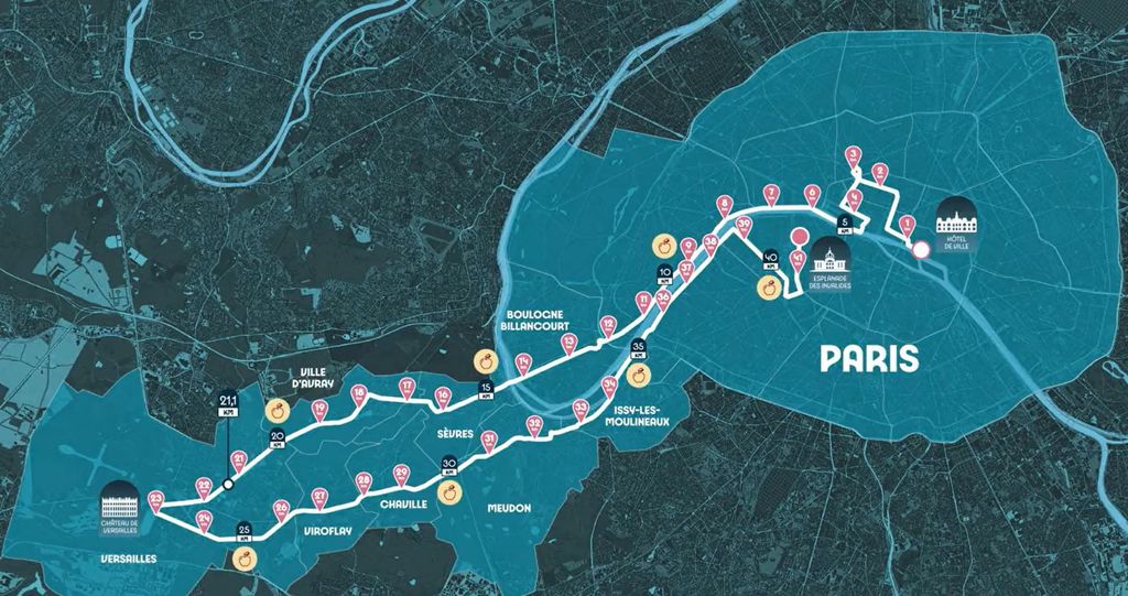 JO de Paris 2024 : le (difficile) parcours du marathon dévoilé