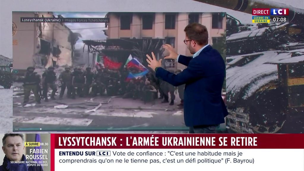 Lyssytchansk : l'armée ukrainienne se retire