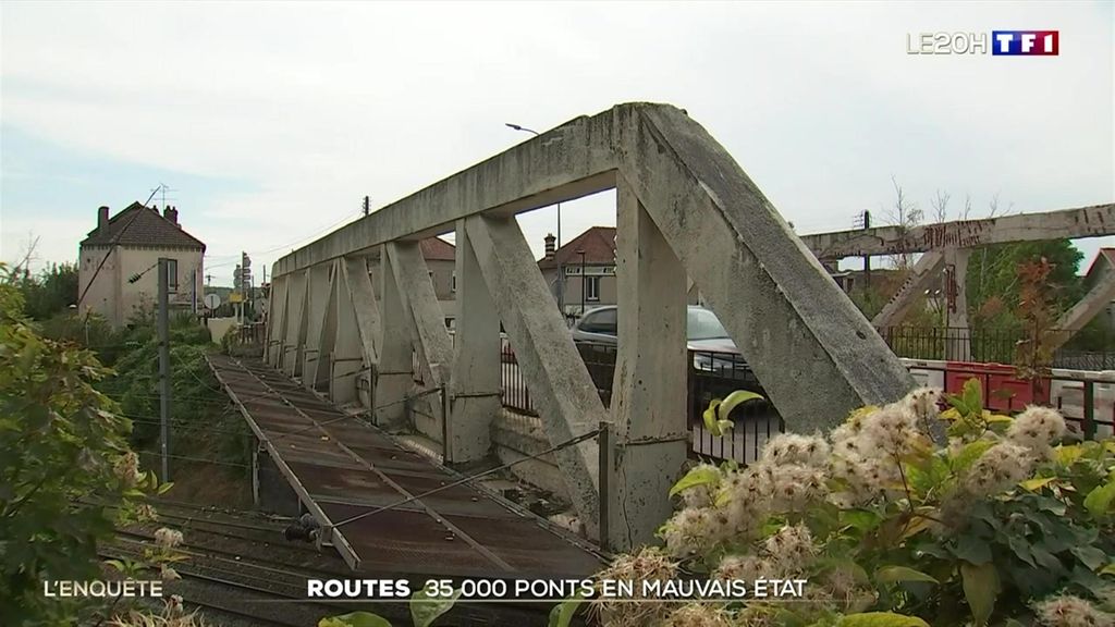 Routes : 35.000 ponts en mauvais état