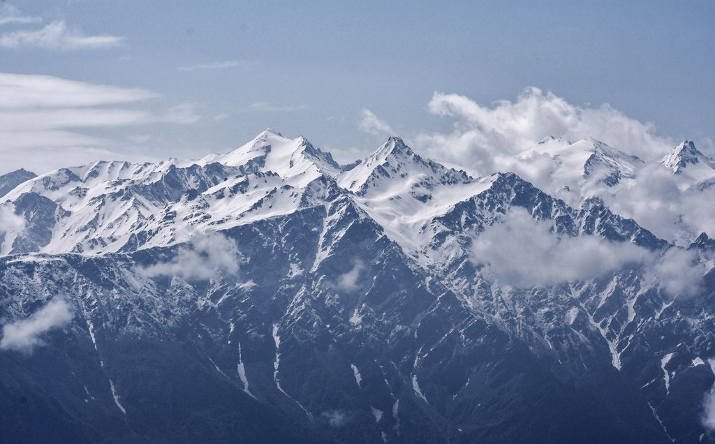 La fonte des glaciers de l'Himalaya 