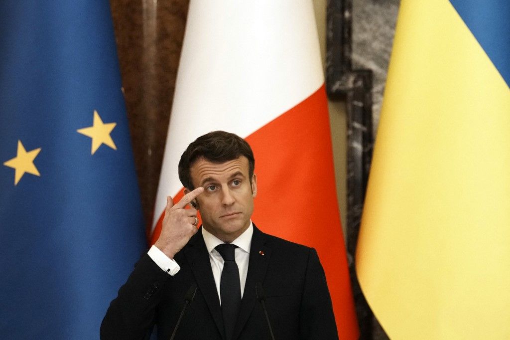 Ukraine : Emmanuel Macron appelle à la 