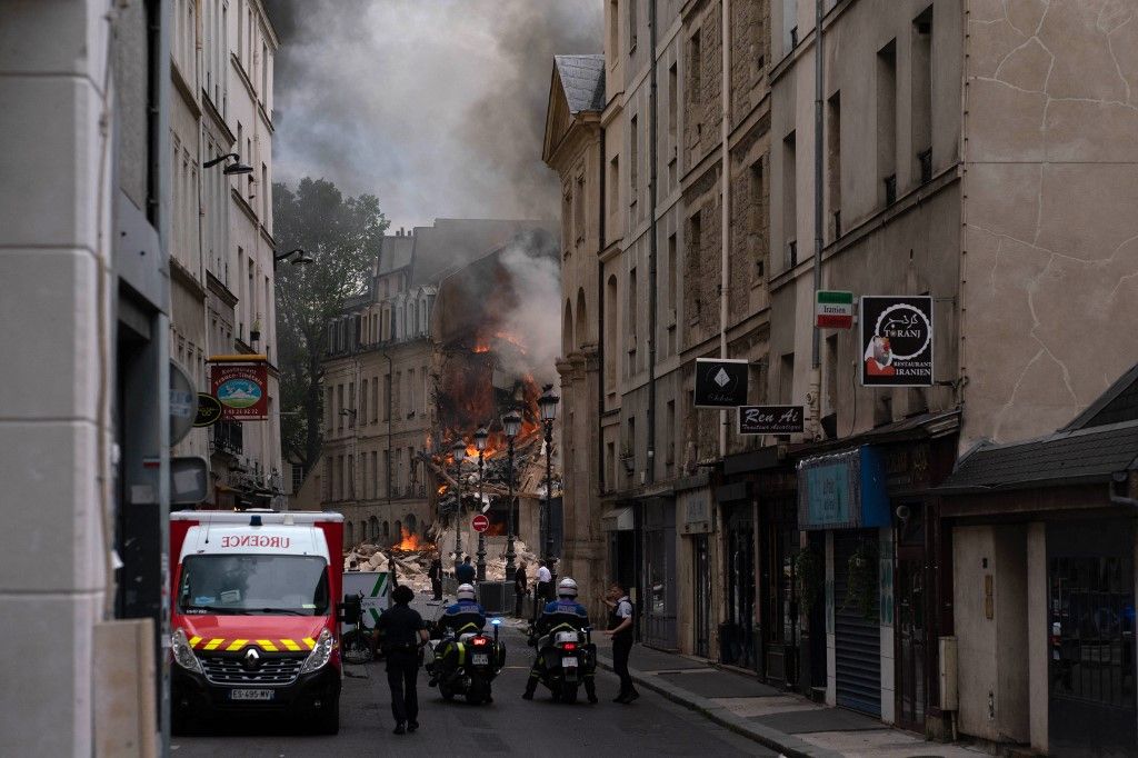Immeuble effondré à Paris - 