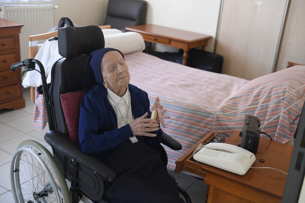 Mort de la doyenne de l'humanité, la Française soeur André, à 118 ans