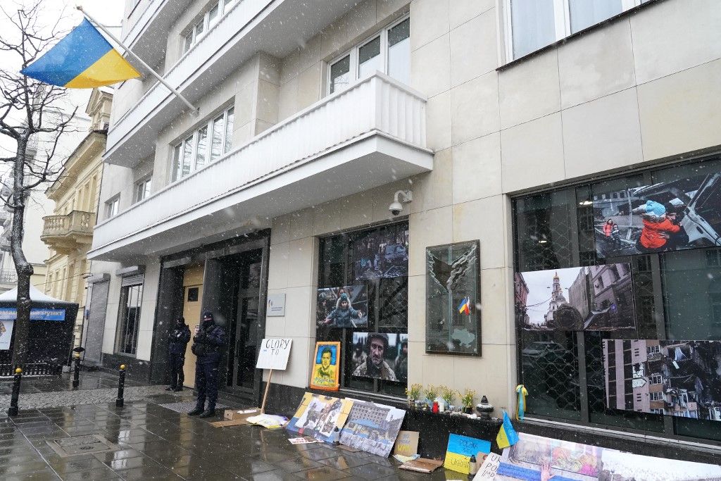 Des colis contenant des yeux d'animaux reçus dans plusieurs ambassades ukrainiennes