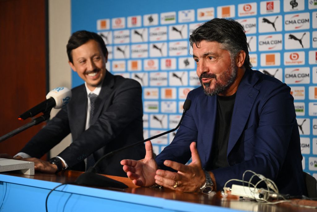 Malgré la crise à l'OM, le nouvel entraîneur Gennaro Gattuso 