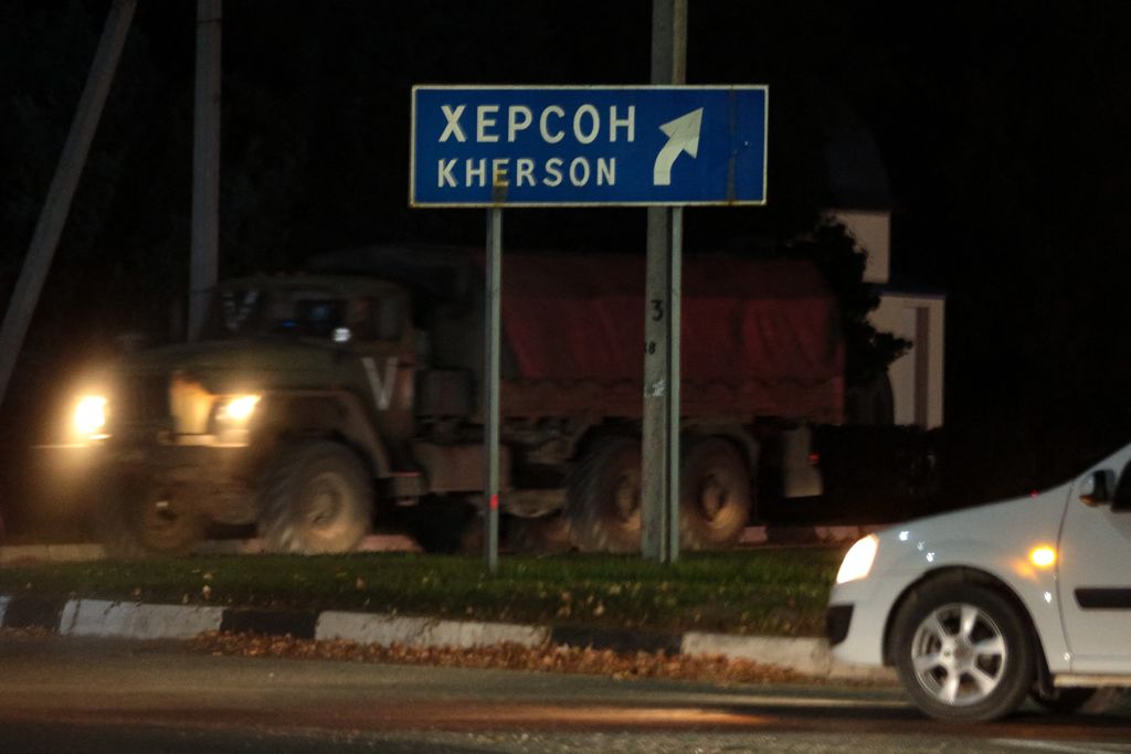 Repli de l'armée russe à Kherson, nouvelle aide militaire pour Kiev... Le point sur la situation en Ukraine