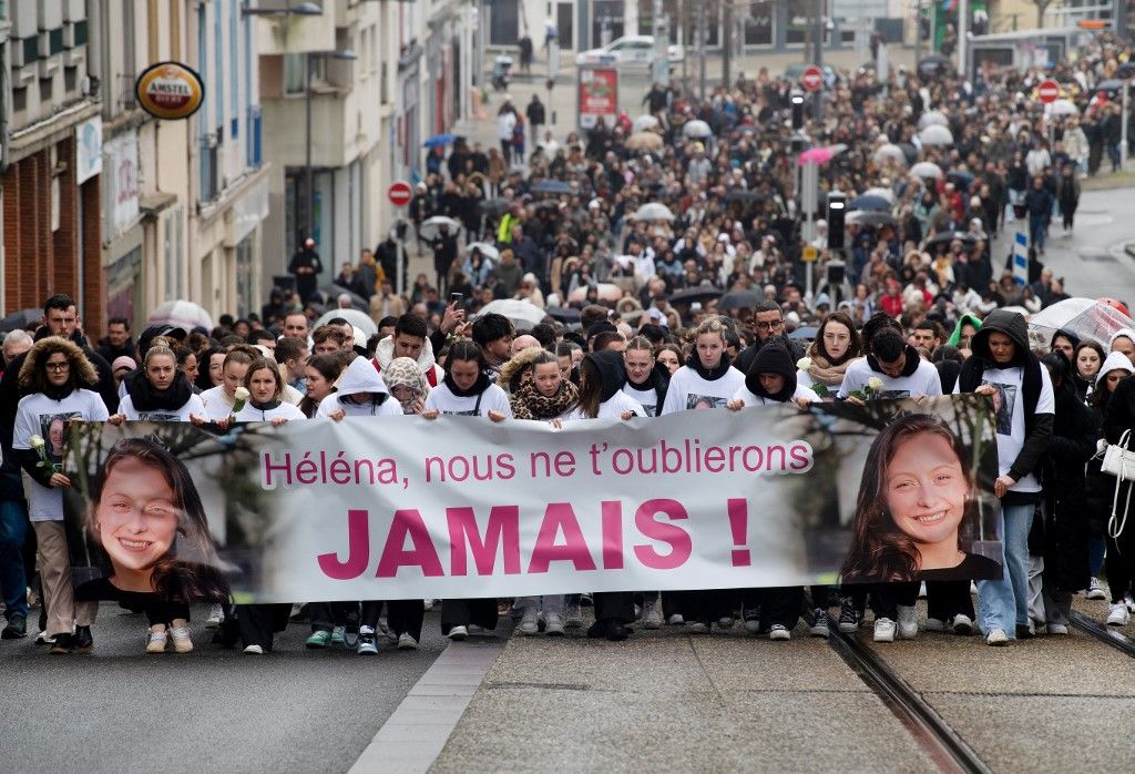 Meurtre d'Héléna Cluyou : 6000 personnes à la marche blanche organisée à Brest