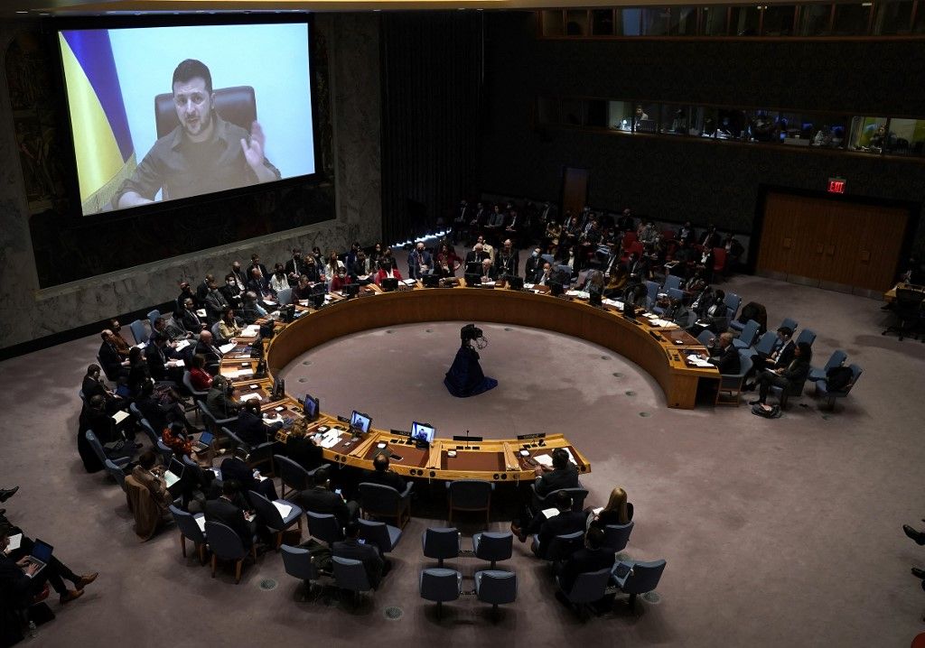 L'Ukraine va demander l'exclusion de la Russie du Conseil de sécurité de l'ONU