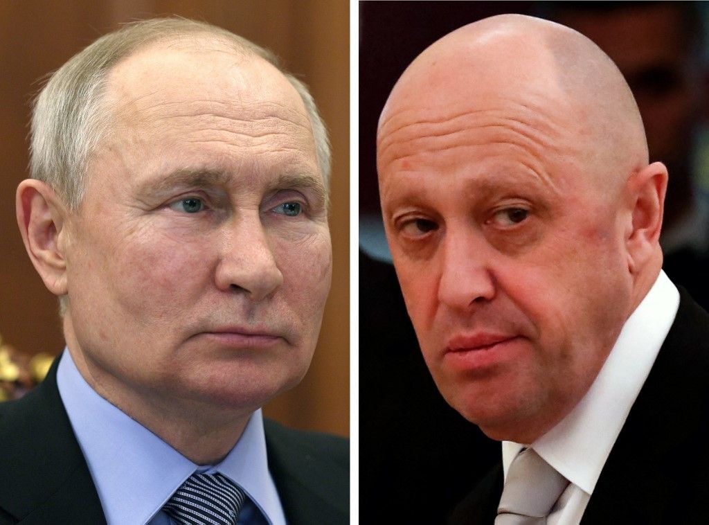 Mort de Prigojine : Poutine salue un homme 