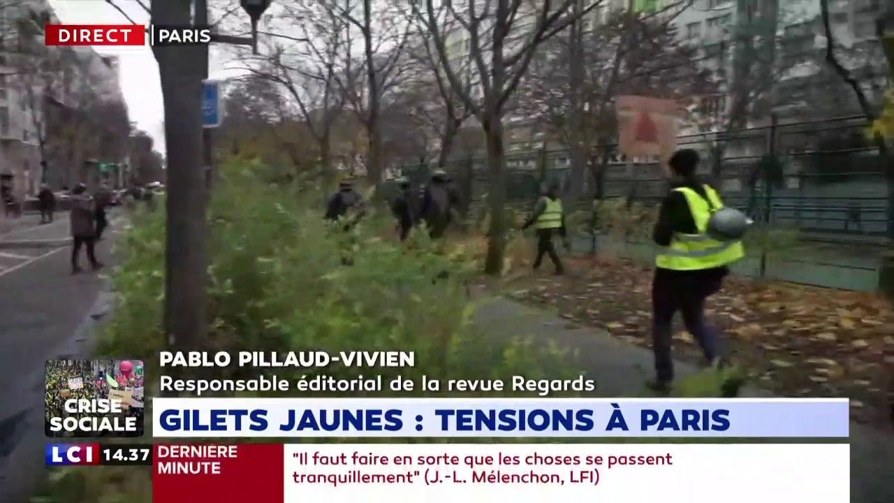 Paris : face-à-face entre manifestants radicaux et policiers
