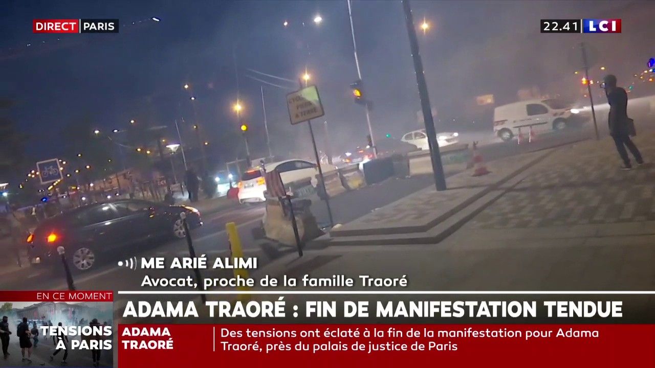 Adama Traoré : l'avocat Arié Alimi accuse la préfecture de Paris d'avoir organisé les incidents