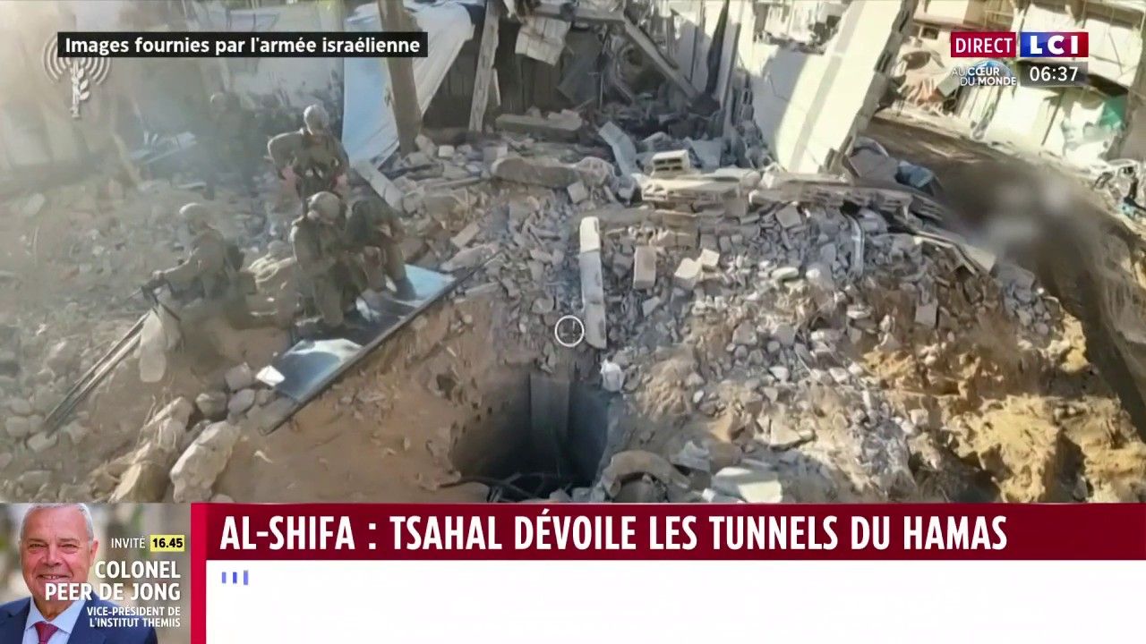 Al-Shifa : Tsahal dévoile les tunnels du Hamas