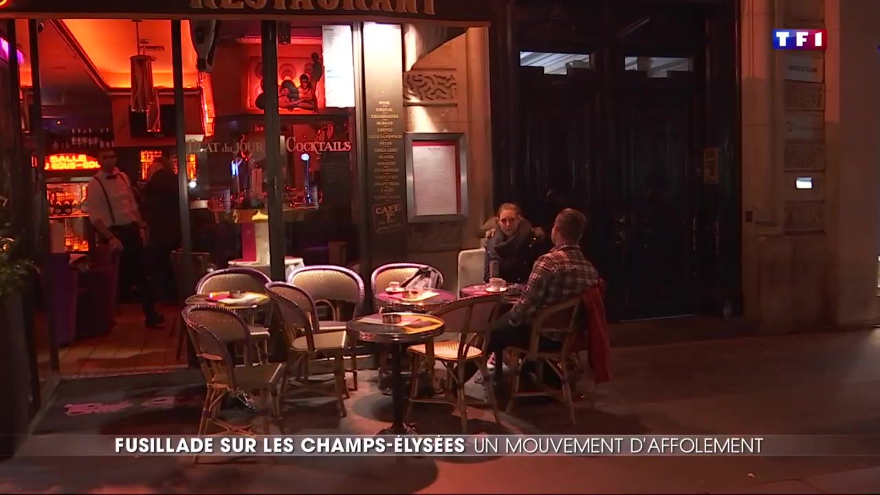 Attentat sur les Champs-Elysées : les témoins de la scène racontent