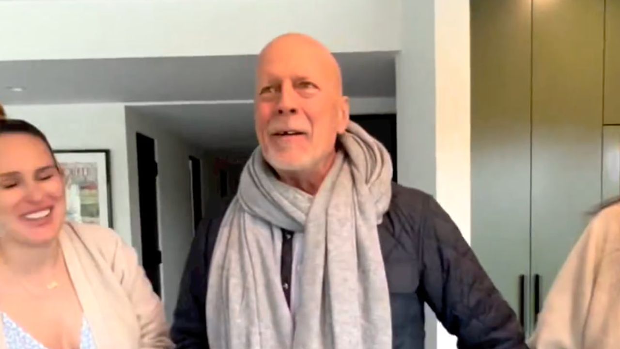 Atteint de démence, Bruce Willis fête ses 68 ans dans une vidéo bouleversante