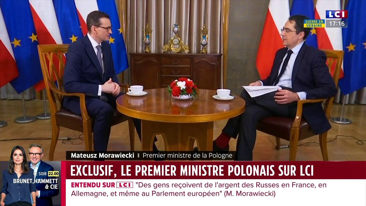 EXCLUSIF - Le premier ministre polonais sur LCI