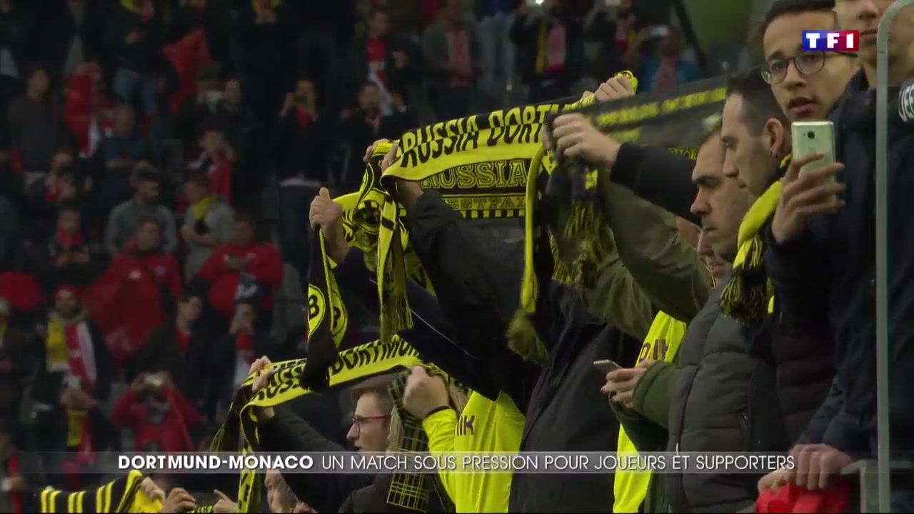 Football : solidarité pour les supporters du match Dortmund-Monaco