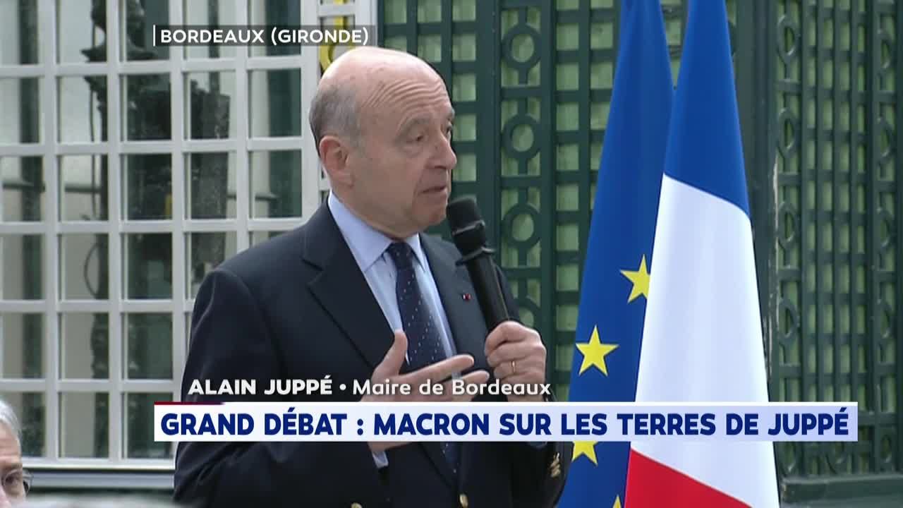 Grand débat : la dernière prise de parole d'Alain Juppé comme maire de Bordeaux