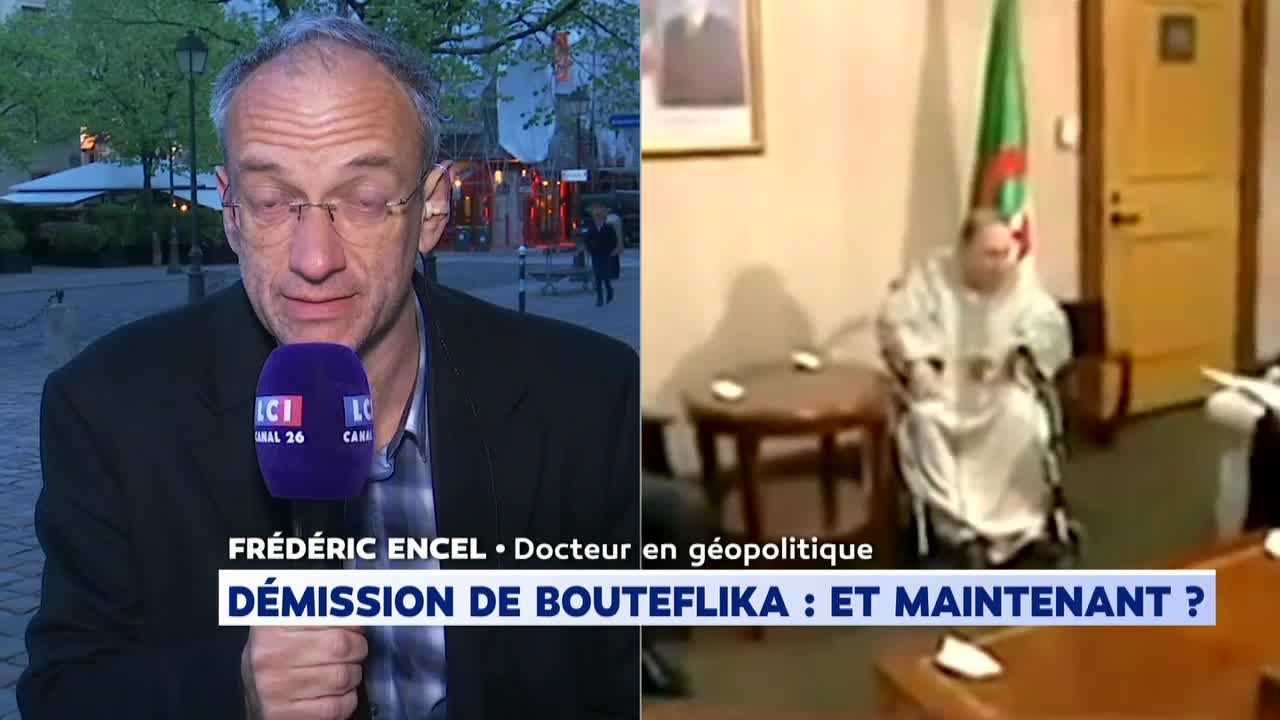 L'analyse de Frederic Encel, docteur en geopolitique apres la demission de Bouteflika