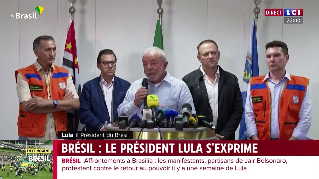 La prise de parole de Lula