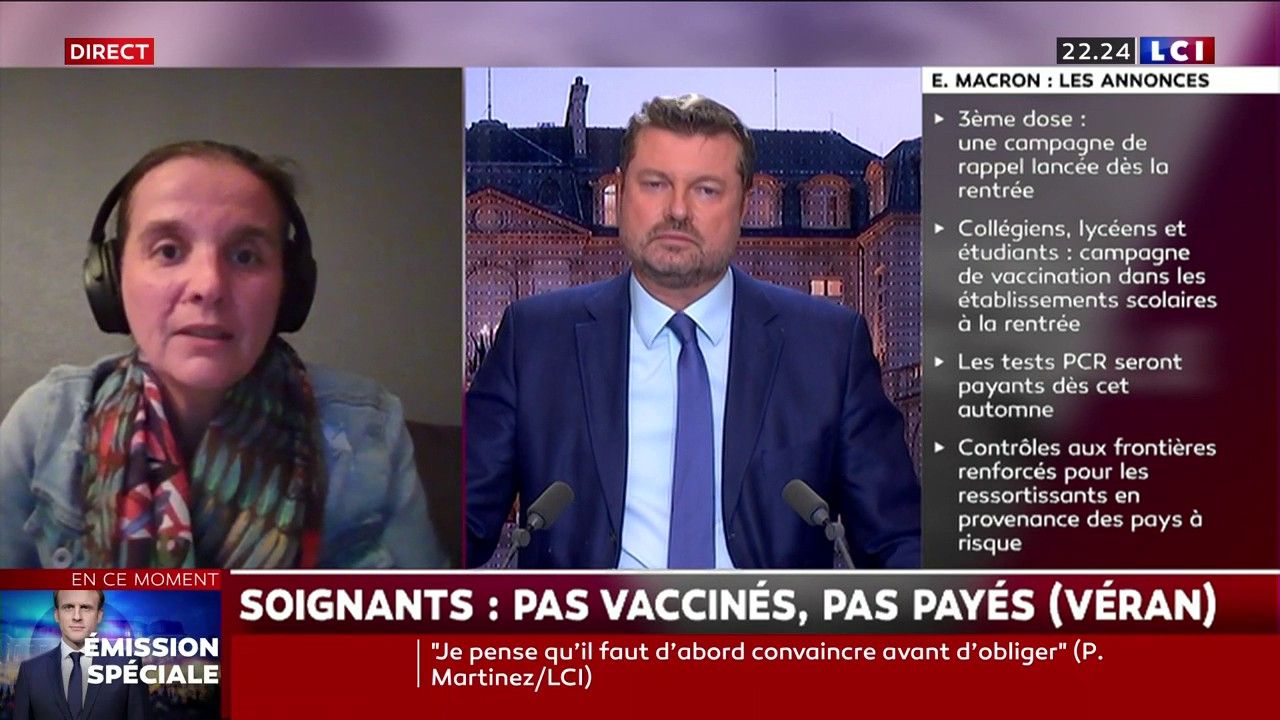 Les soignants non-vaccinés pas payés : "La pire bêtise d'Olivier Véran", déplore Caroline Fiat (LFI)