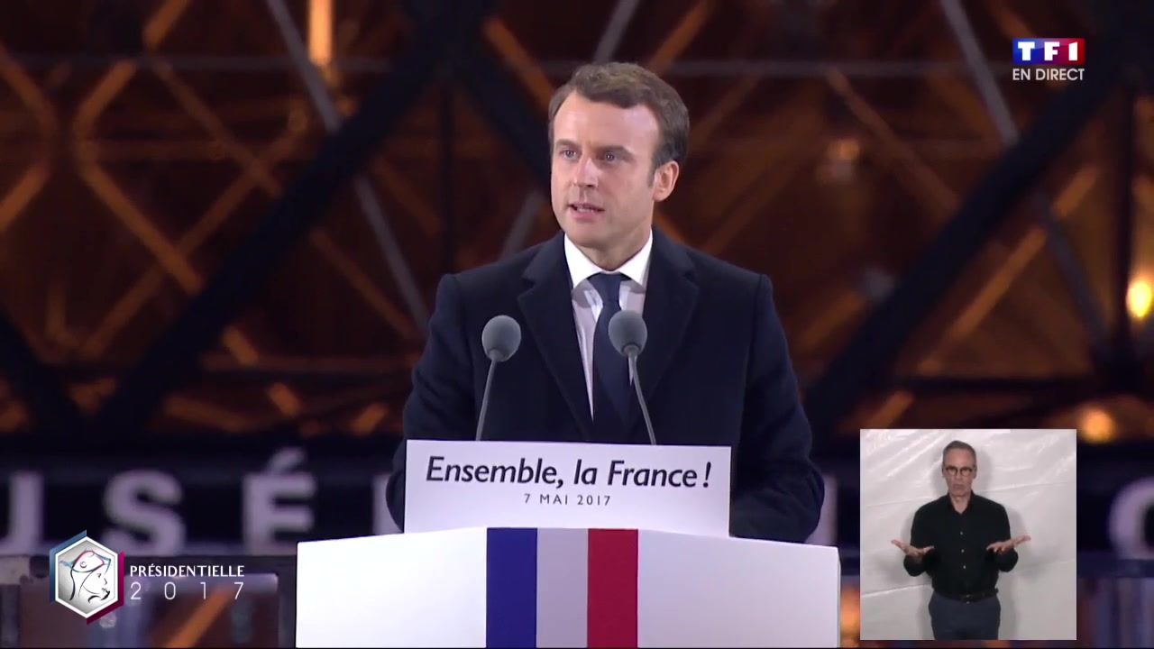 Le discours d'Emmanuel Macron au Louvre