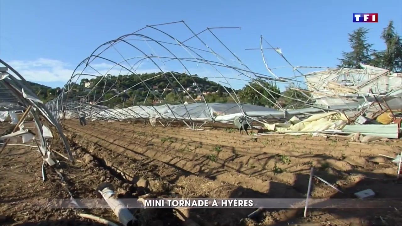 ARCHIVES - Les images de la mini-tornade à Hyères