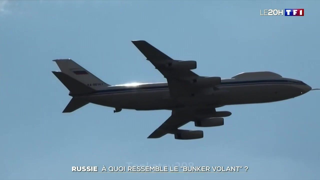 Russie : à quoi ressemble le "bunker volant" ?