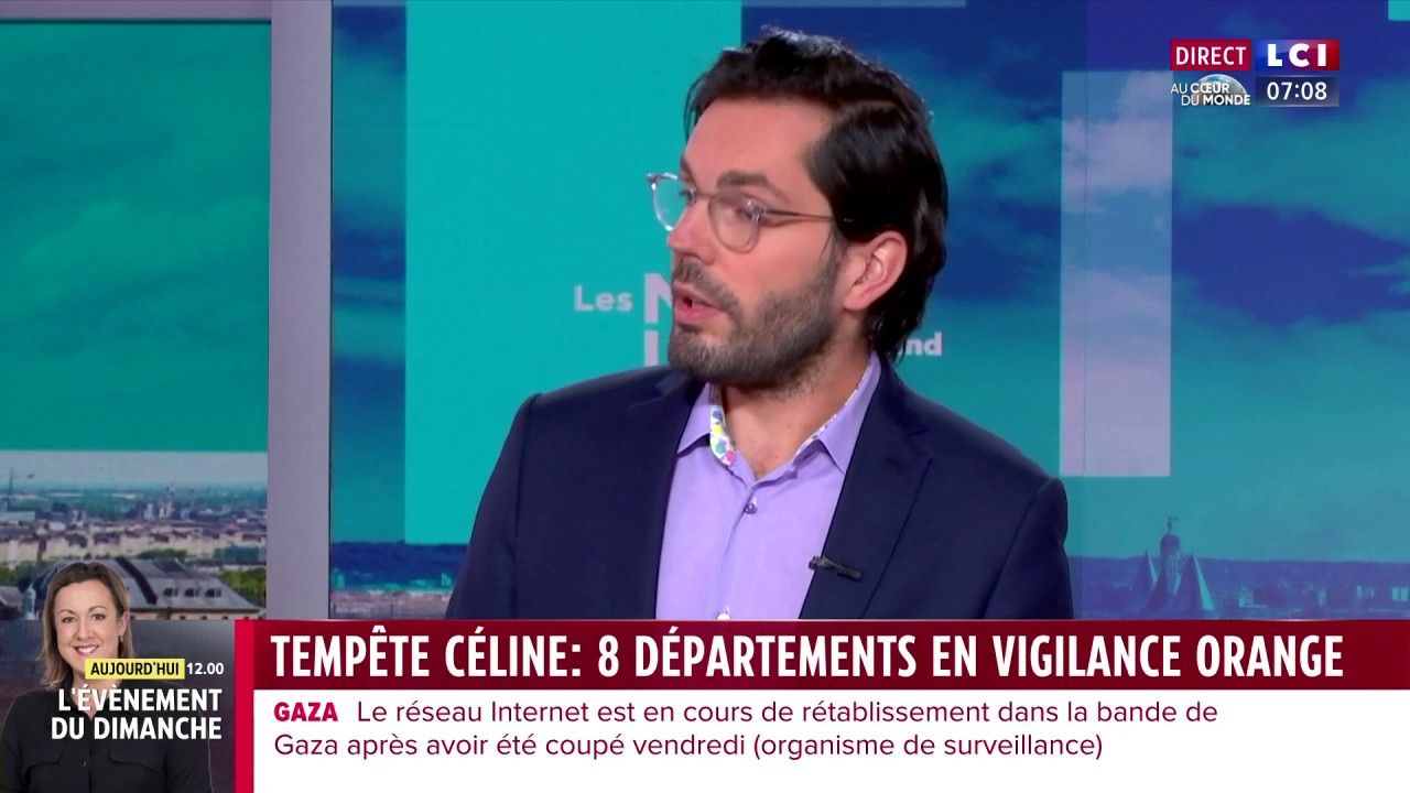 Tempête Céline : 8 départements en vigilance orange