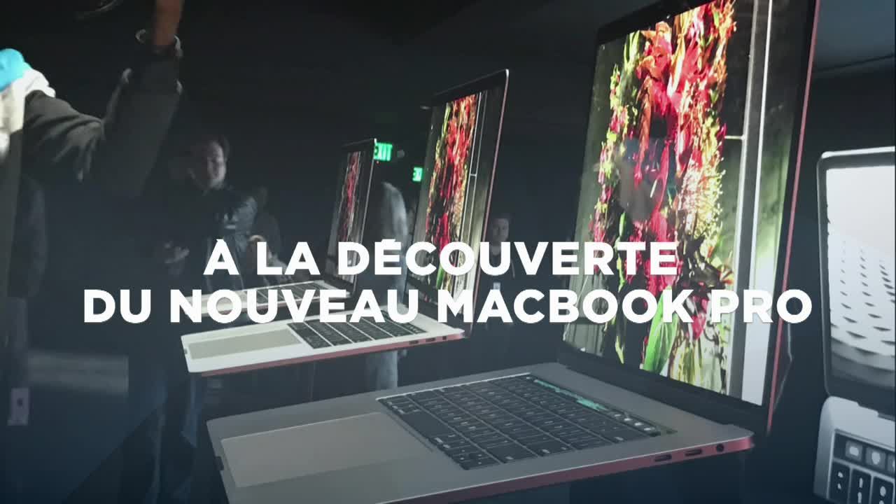 VIDEO. Premier aperçu du nouveau MacBook Pro d'Apple