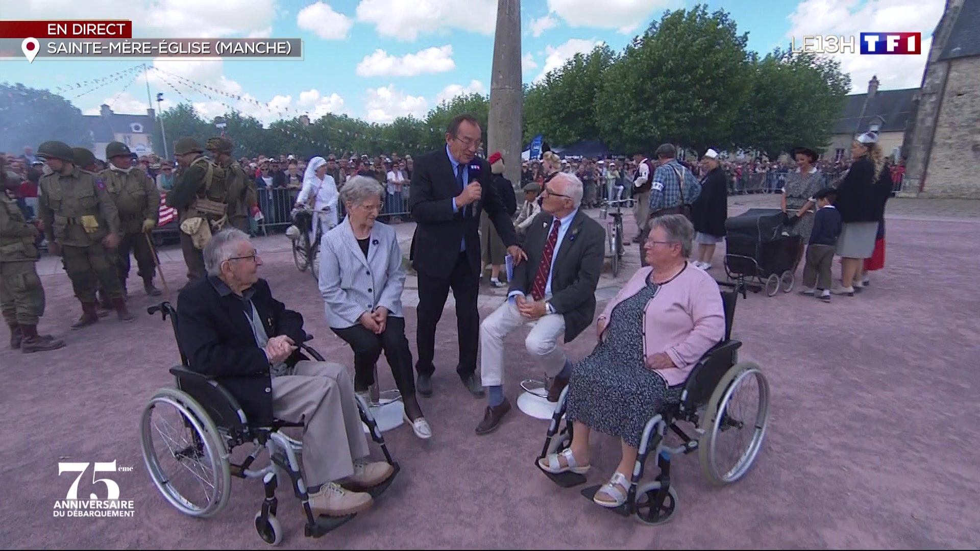 75e anniversaire du D-Day : les vétérans racontent leurs souvenirs de la nuit du 5 au 6 juin 1944