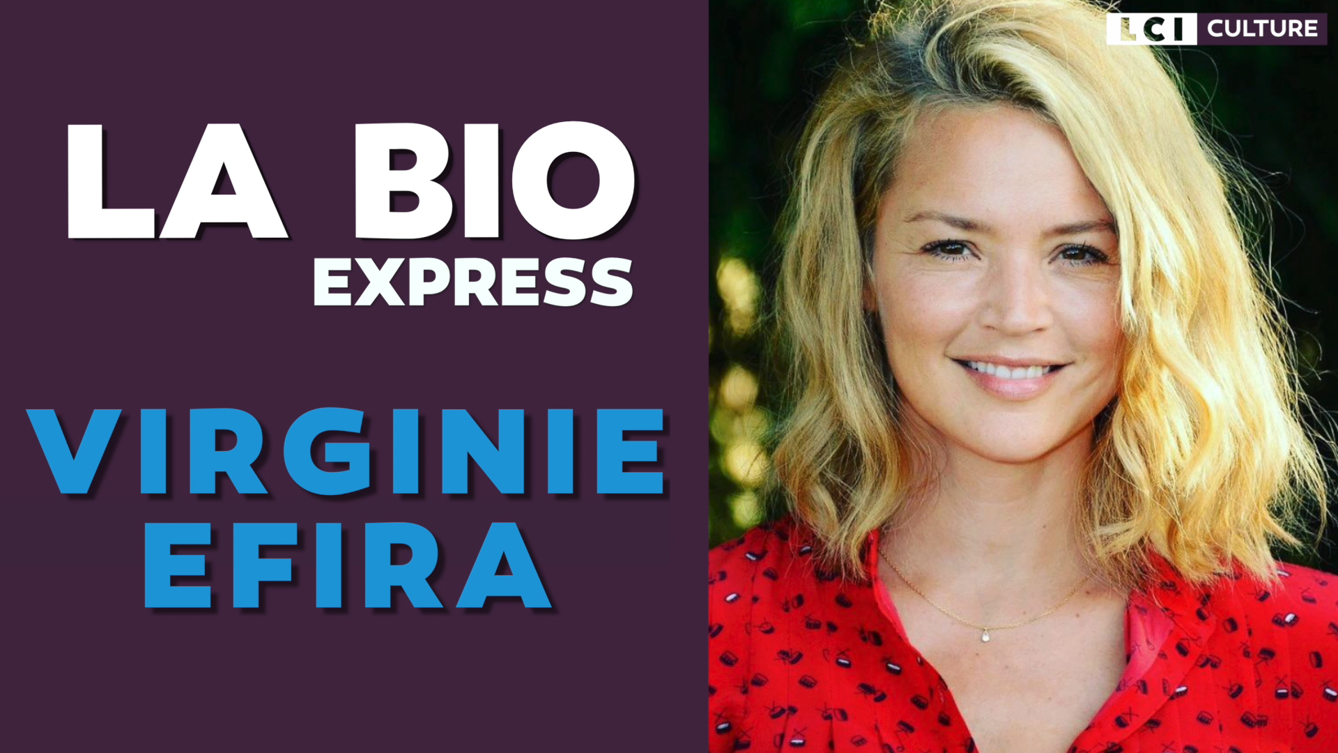 VIDÉO - La Bio Express : Virginie Efira