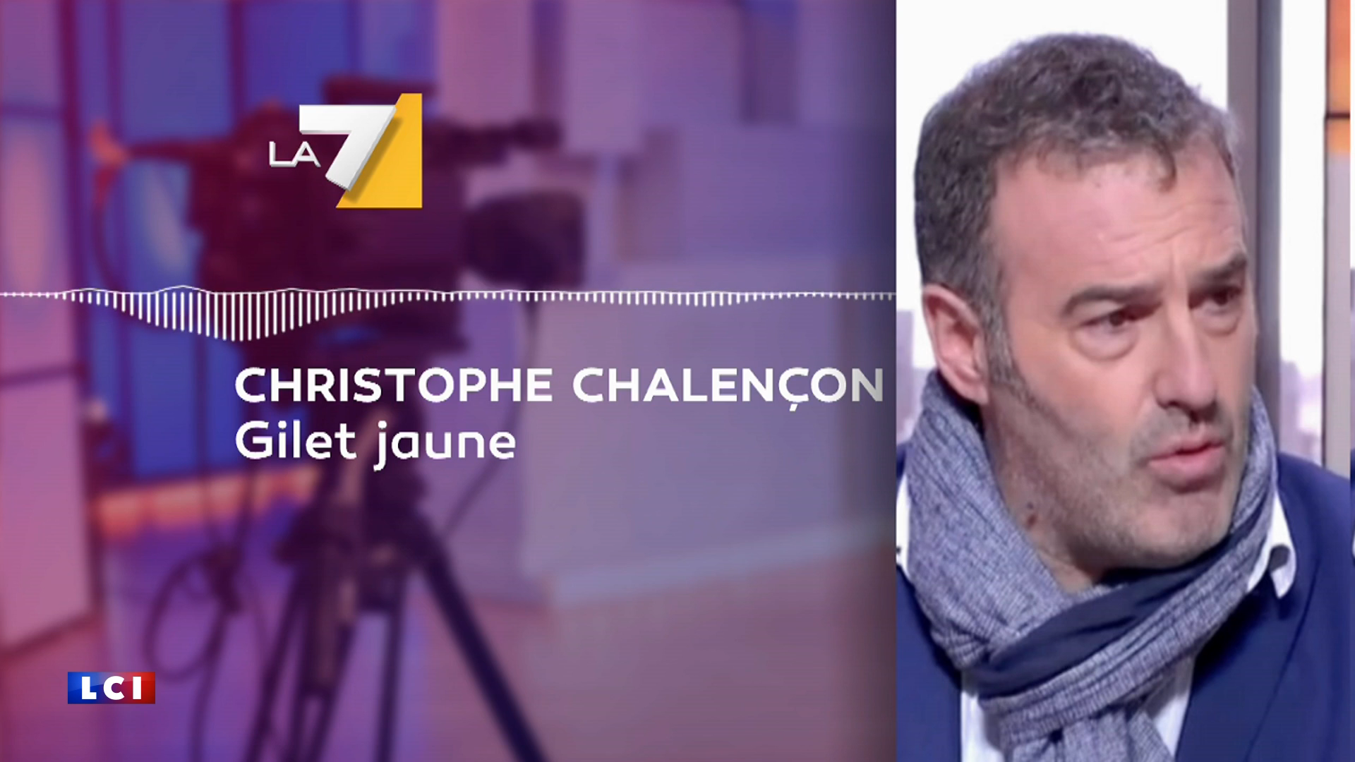 "Macron, il a très très peur" : quand le Gilet jaune Christophe Chalençon agite la menace d'un coup d'Etat