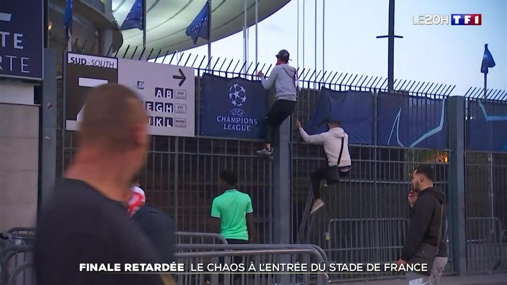 Finale de la Ligue des champions retardée : le chaos à l'entrée du Stade de France