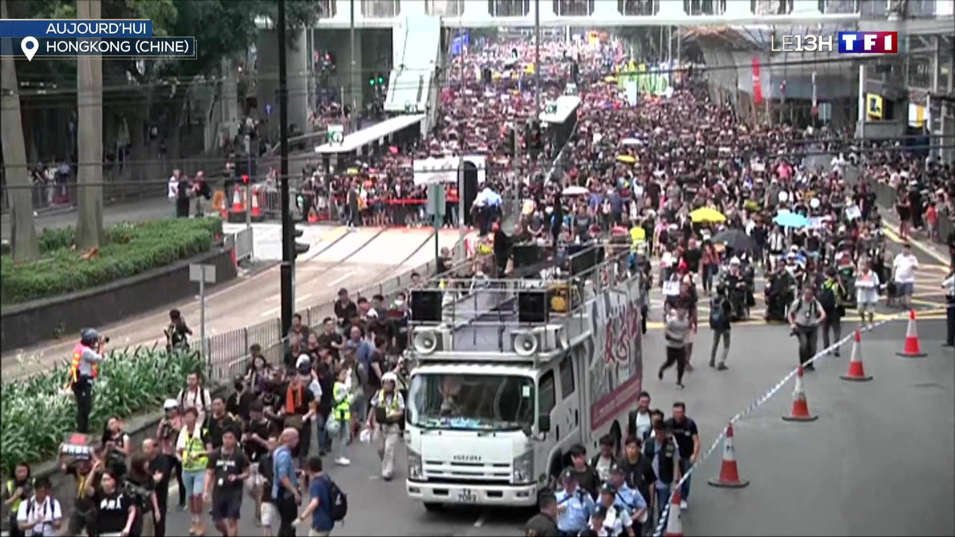 Hong Kong : les manifestants réclament l'abrogation de la loi d'extradition vers la Chine