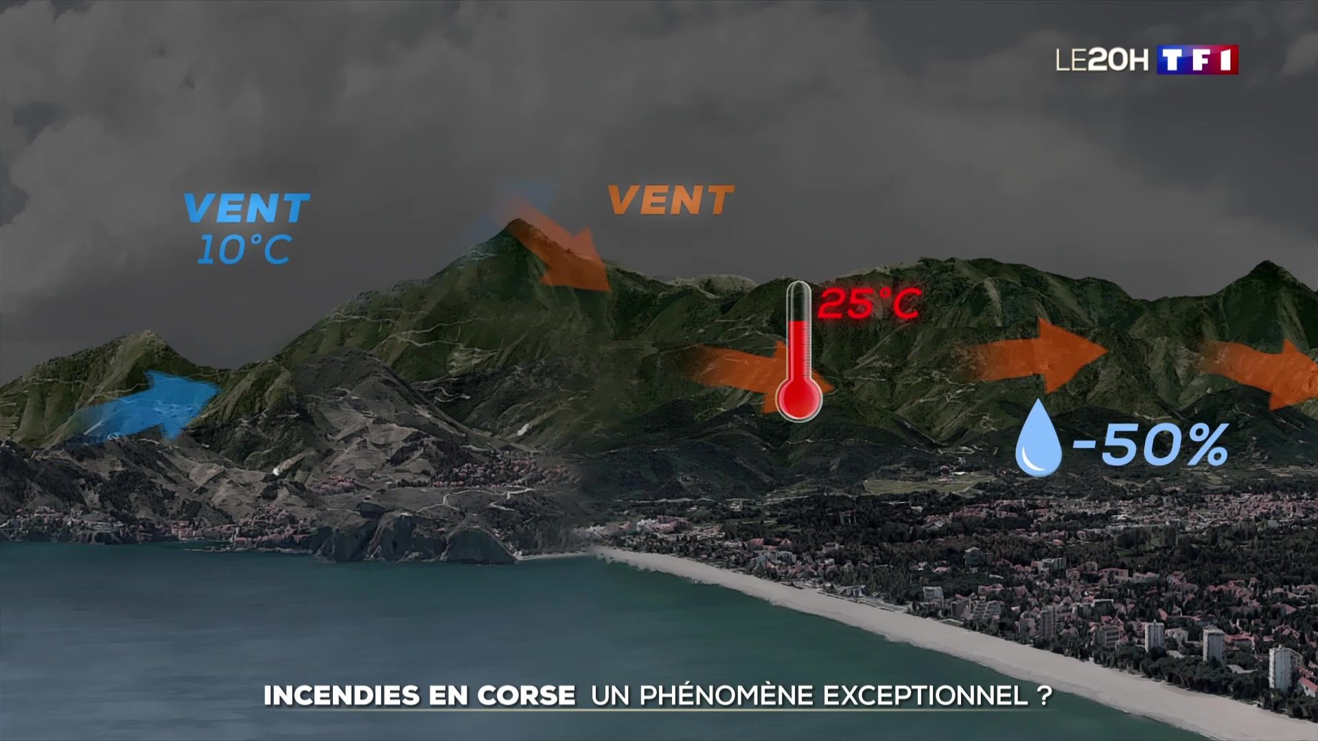 Incendies en Corse en plein hiver : un phénomène exceptionnel ?