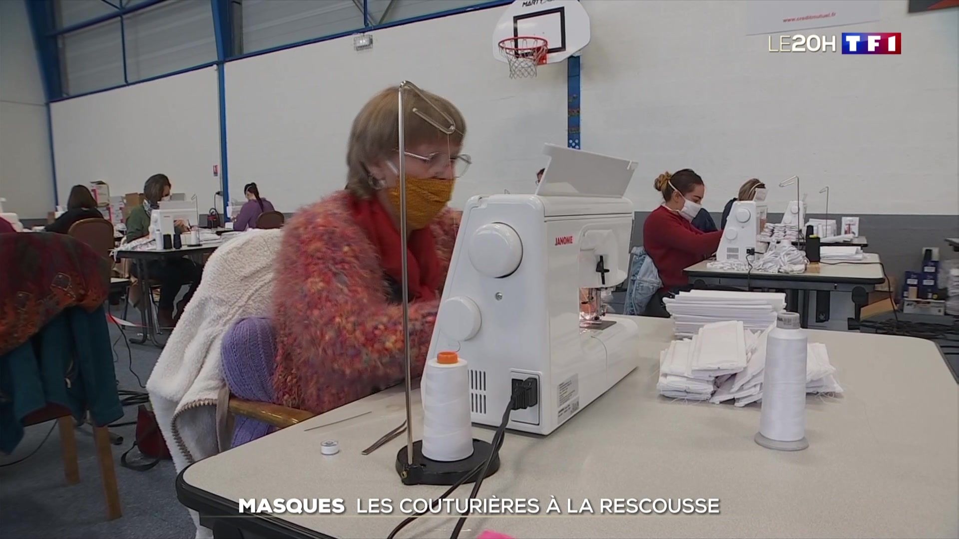 Production de masques : les couturières à la rescousse
