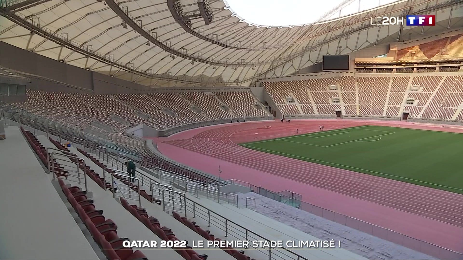 ARCHIVE - Qatar 2022 : la visite du premier stade climatisé