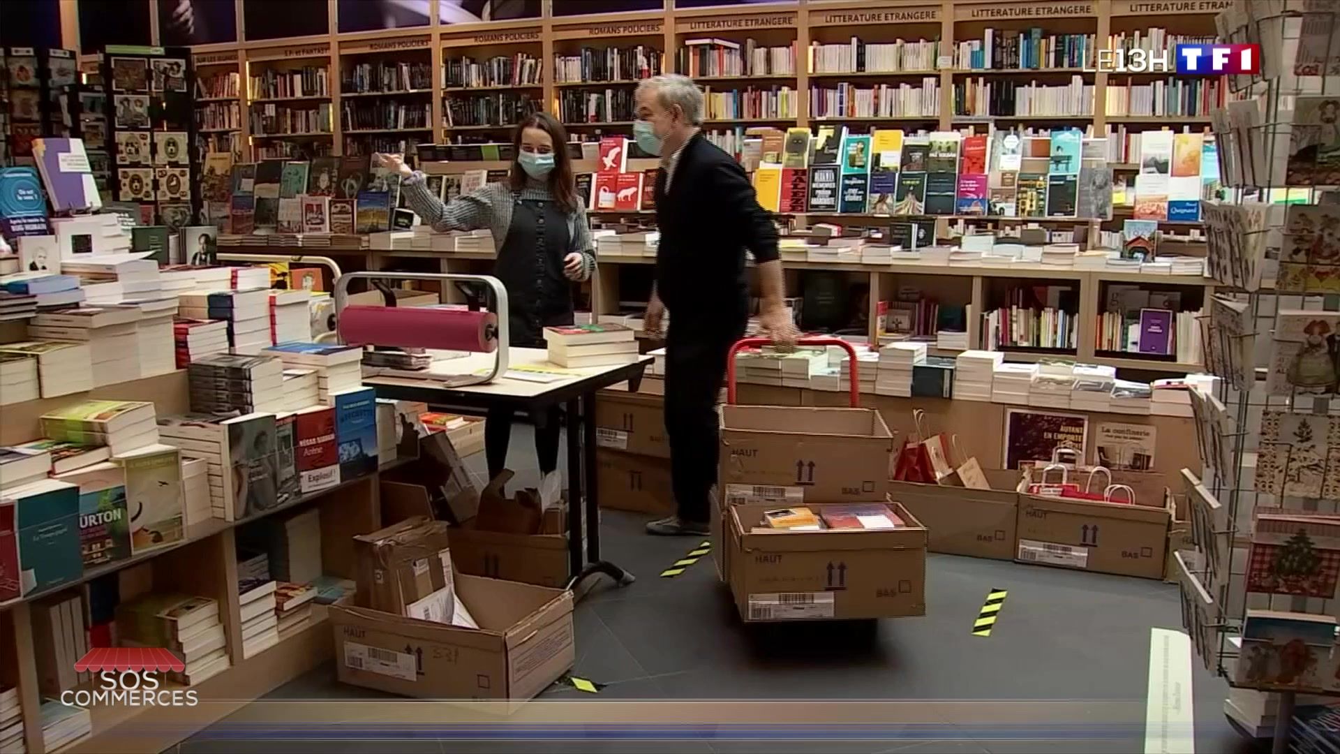 SOS commerces : ces libraires qui s'improvisent livreurs pour maintenir leur activité
