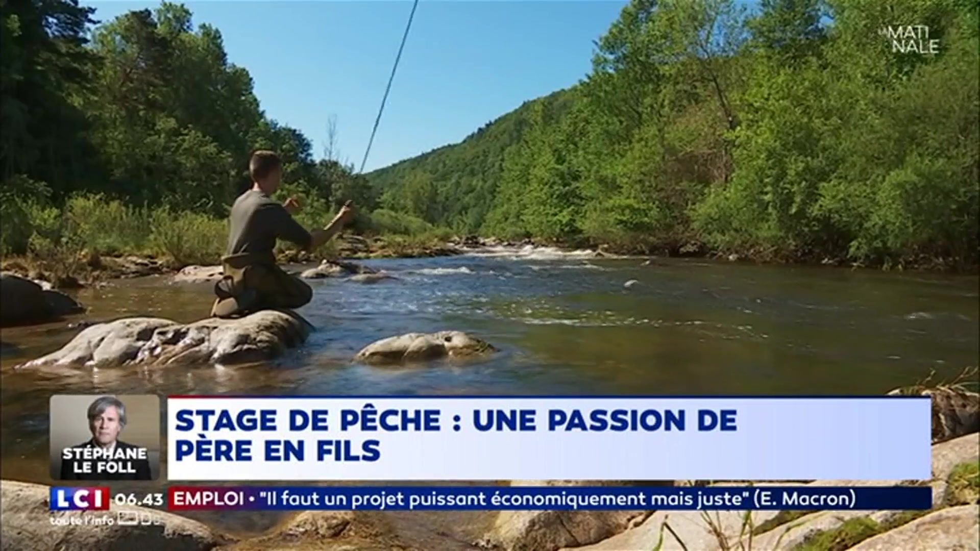 2 Pères Et 2 Fils Vont à La Pêche Stage de pêche : une passion de père en fils | TF1 INFO