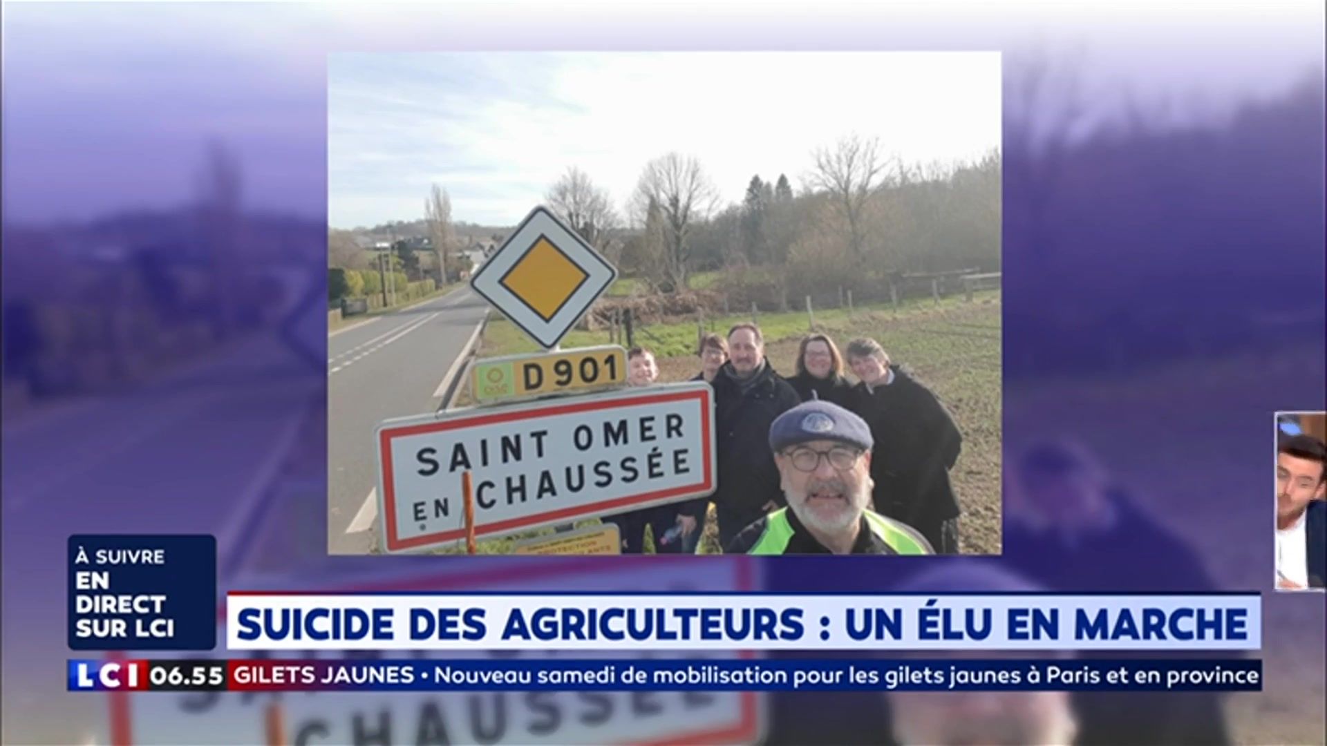 Suicide des agriculteurs : un élu en marche