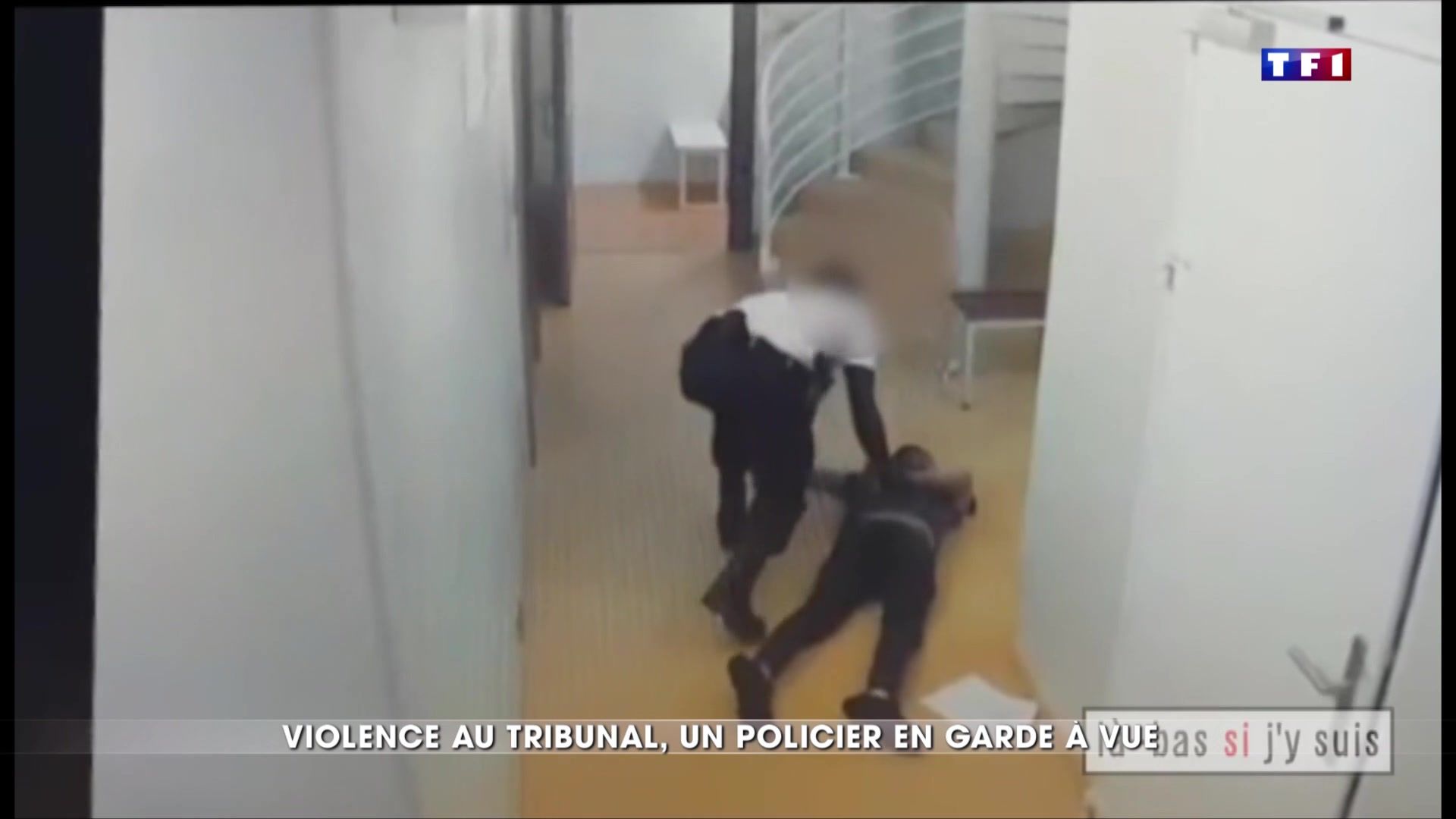 Violence au tribunal de Paris, un policier en garde à vue