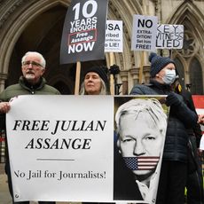 Julian Assange est incarcéré au Royaume-Uni depuis 2019, après avoir passé sept années dans l'ambassade d'Équateur à Londres où il s'était réfugié.