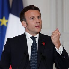 Emmanuel Macron, le 25 mars 2021.