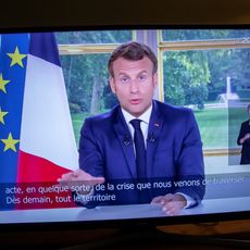 Emmanuel Macron, le 14 juin 2020
