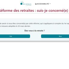 Le site info-retraites.fr, qui propose un simulateur pour calculer son âge de départ, sa pension ou ses trimestres validés, va être mis à jour ce lundi pour intégrer les nouveautés de la réforme.