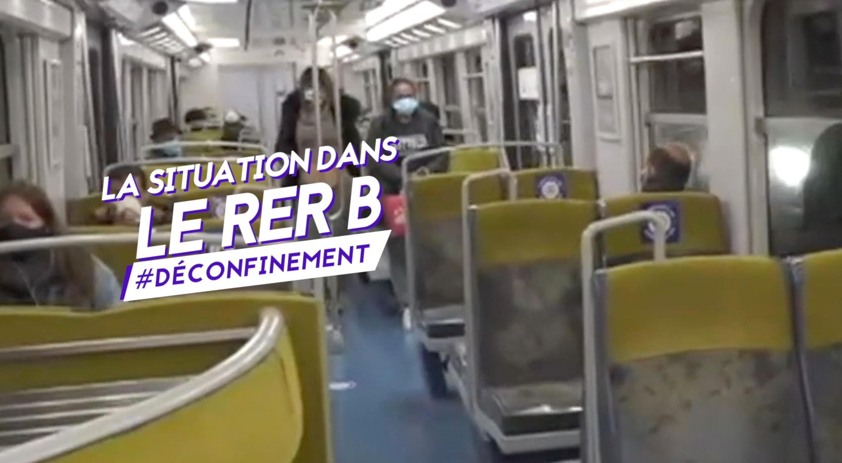 VIDÉO LCI PLAY - #Déconfinement : la situation dans le RER B ?