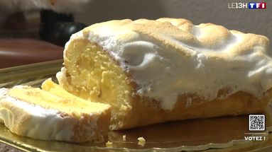 Le 13H fête Noël : la bûche à la crème de citron de Menton de la région Provence-Alpes-Côte d'Azur