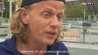 Alex Lutz : jeu, set et match à Roland-Garros