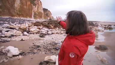 VIDÉO - Éboulements : les falaises de Normandie fragilisées par les épisodes de gel et de dégel